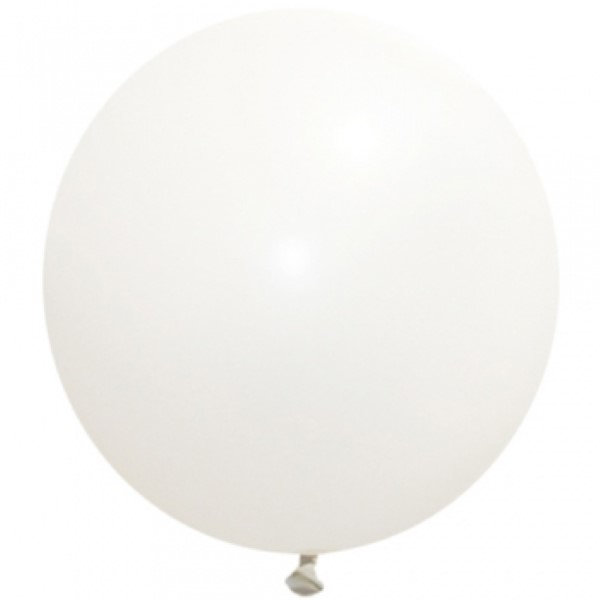 [셈퍼텍스] 90cm 대형풍선 화이트 [낱개]