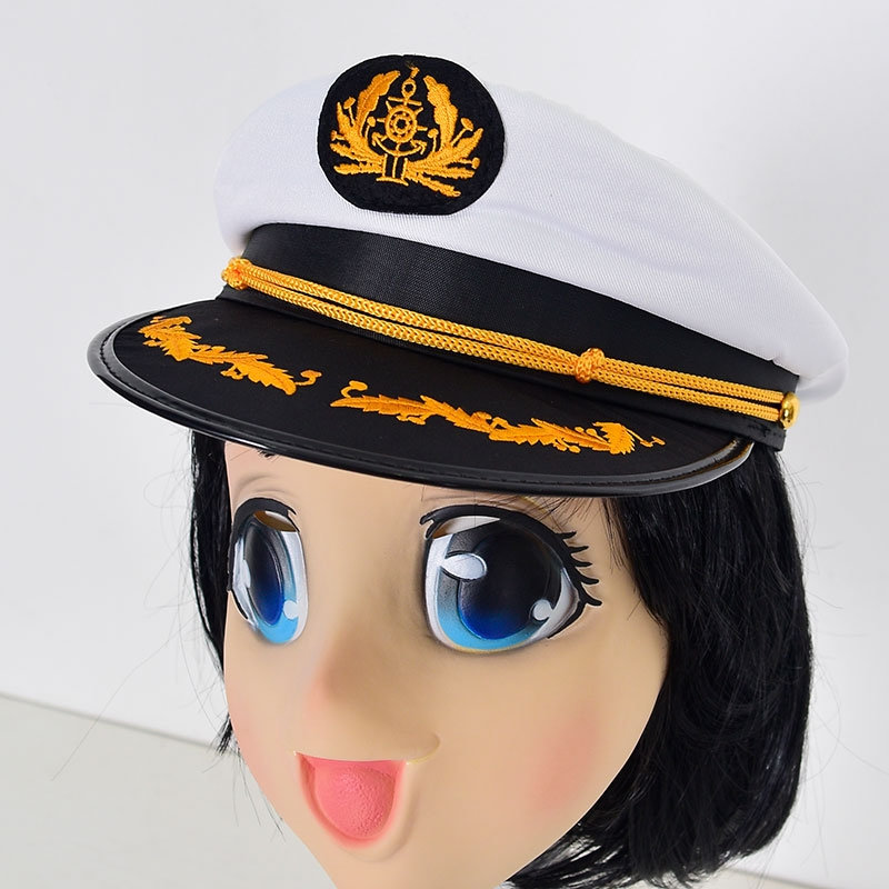 해군모자 화이트