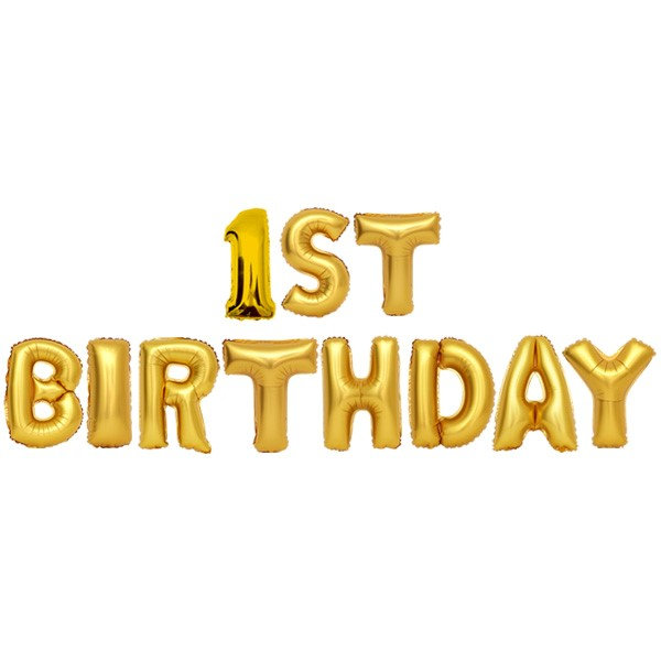 알파벳은박풍선 [1ST BIRTHDAY]