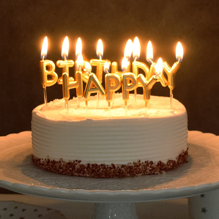 생일캔들 HAPPY BIRTHDAY [2색]