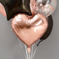 &hearts;인기폭발&hearts; 은박풍선 하트 18인치 로즈골드