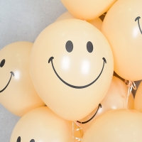 [셈퍼텍스] 30cm 스마일맨 피치 [6입]