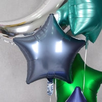 [Anagram] 은박별 스틸블루 19인치