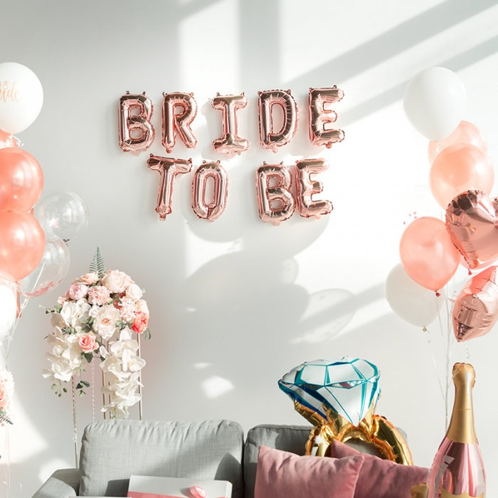 은박풍선세트 BRIDE TO BE [2색]