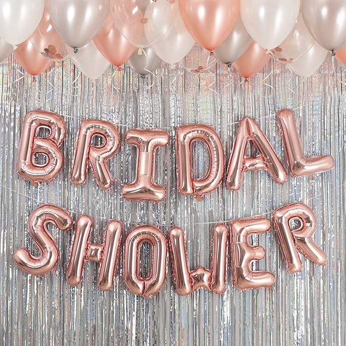 은박풍선세트 BRIDAL SHOWER 2색
