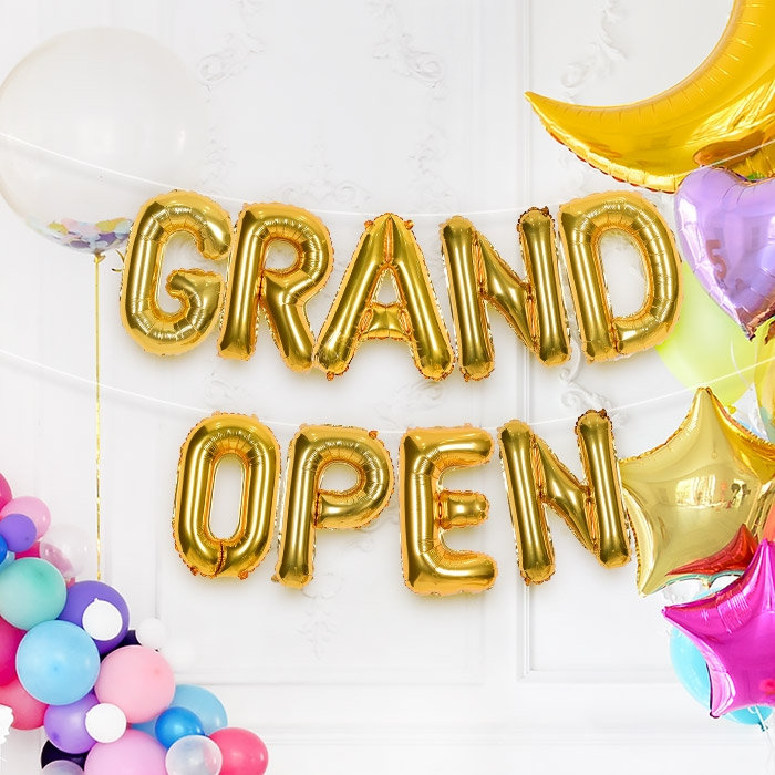 은박풍선세트 GRAND OPEN [3색]