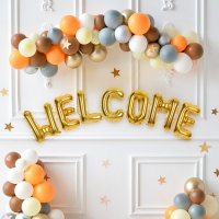 은박풍선세트 WELCOME [3색]