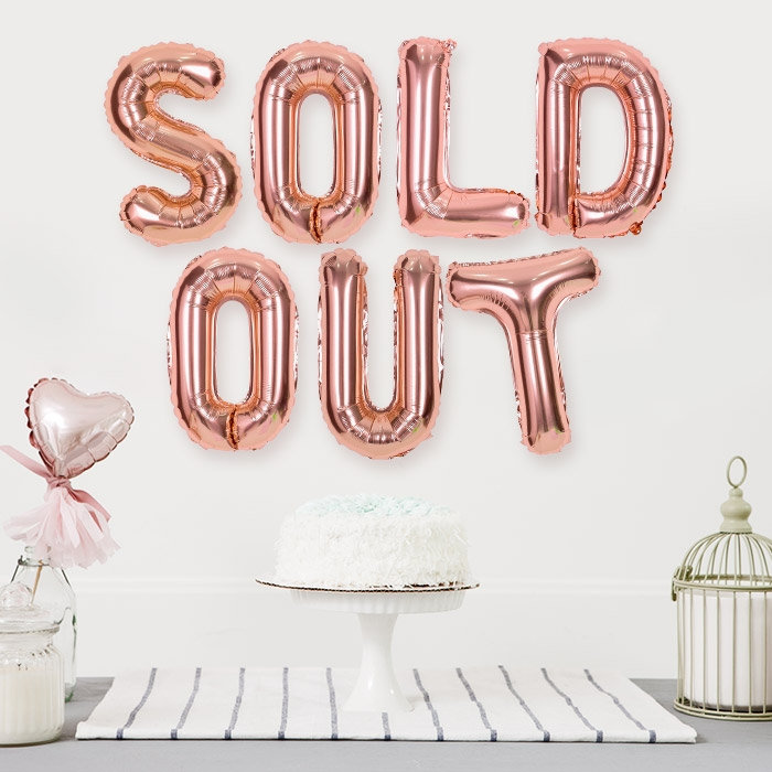 은박풍선세트 SOLD OUT [3색]