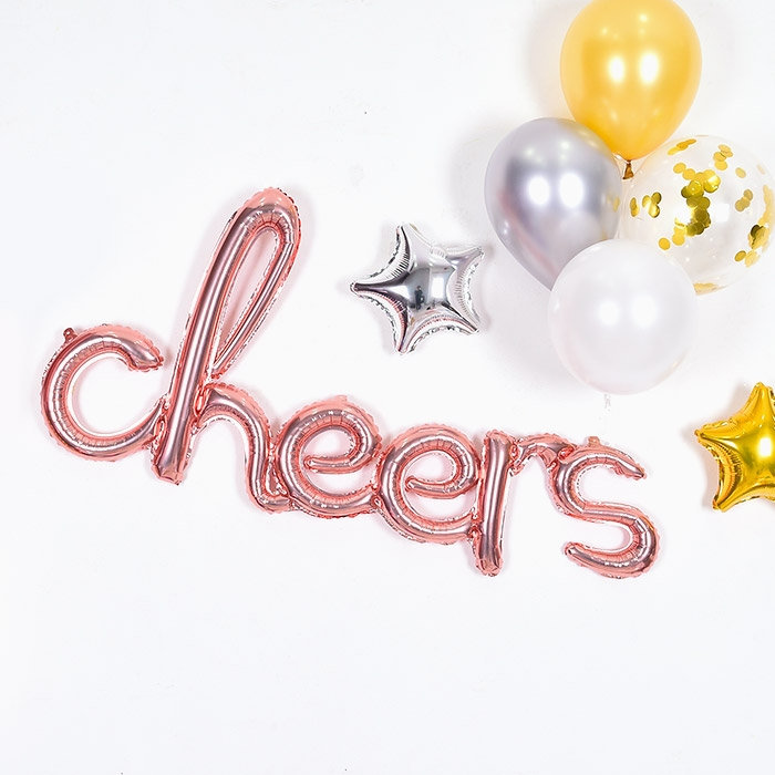 [Anagram] 이니셜은박풍선 cheers 로즈골드