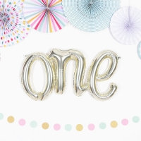 이니셜은박풍선 one 샴페인