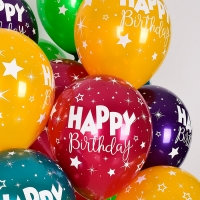 [셈퍼텍스] 30cm 듀오벌룬 생일판타지 [8입]
