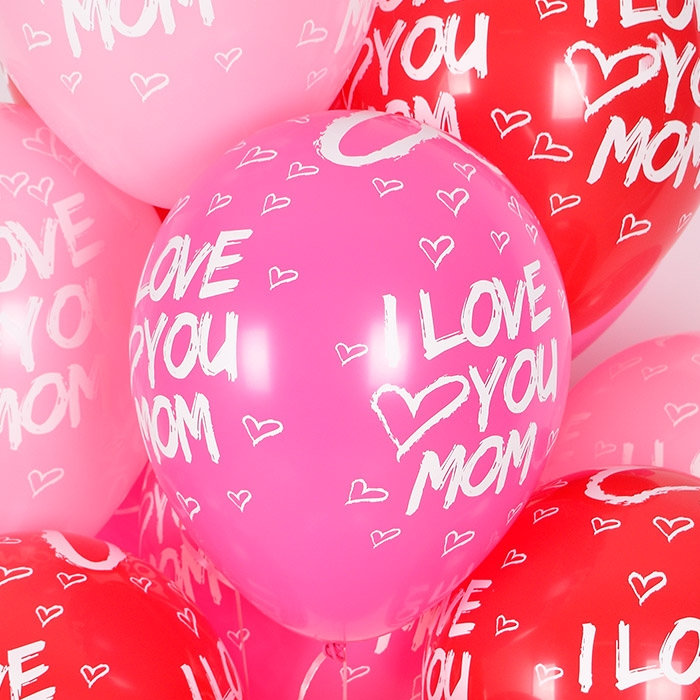[셈퍼텍스] 30cm I love you Mom [6입]
