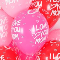 [셈퍼텍스] 30cm I love you Mom [6입]