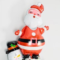은박풍선 뚱보산타