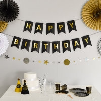 글리터 생일파티가랜드 [4색]