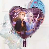 [Anagram] 은박하트 18인치 프로즌2 안나와엘사
