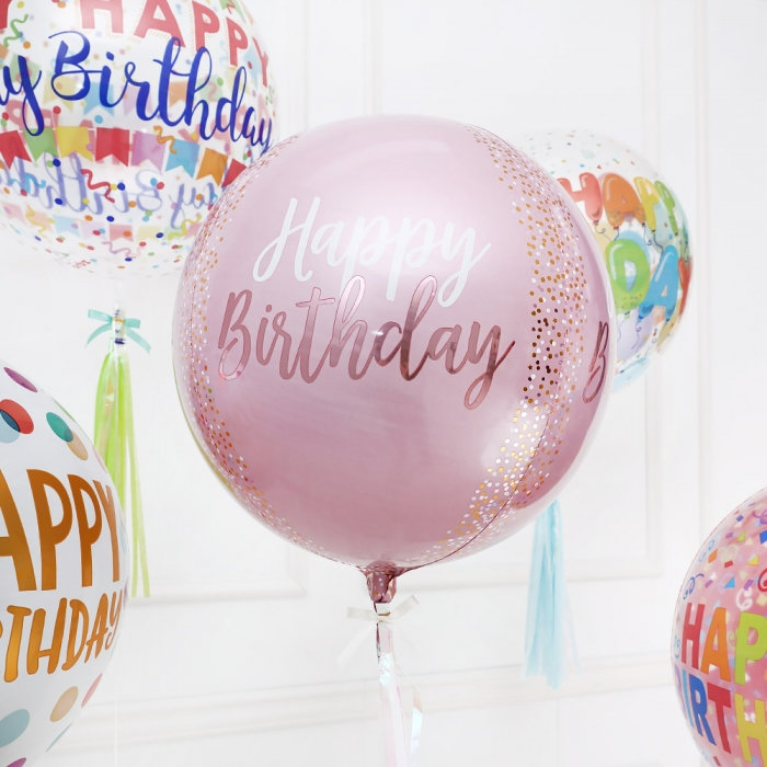 [Anagram] 헬륨옹브레 40cm 생일블러쉬