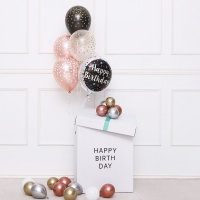 벌룬인어박스 [소] 생일컨페티 3색