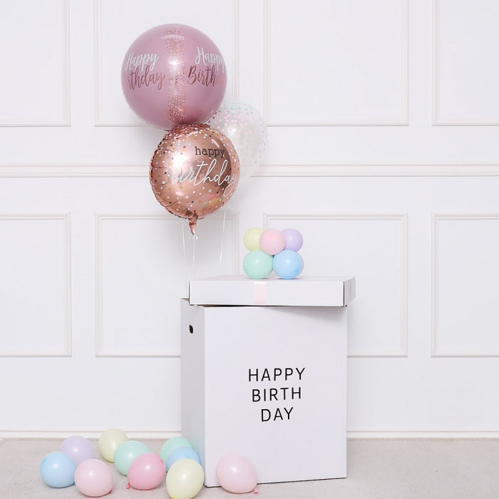 벌룬인어박스 [소] 옹브레 생일블러쉬