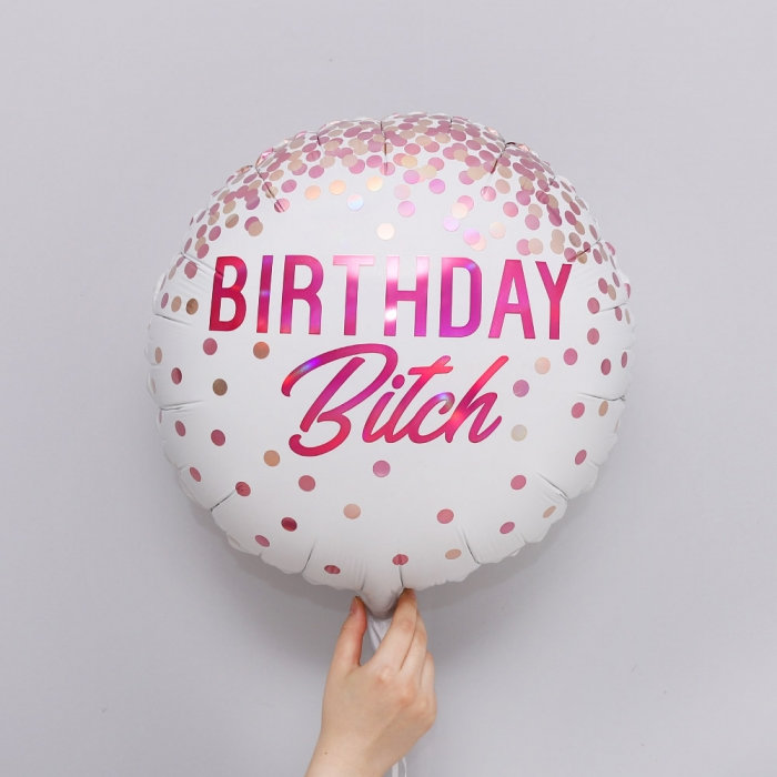[GRABO] 은박 벌스데이비치 18인치