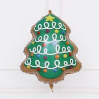 [GRABO] 은박 크리스마스 트리쿠키 25인치