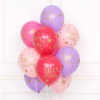 헬륨풍선 걸스데이 생일 10개묶음