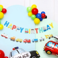 [조이파티] 자동차 생일가랜드세트