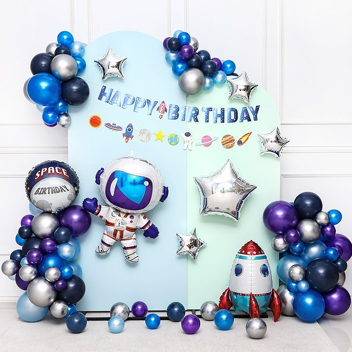 우주인 생일파티장식세트 [온라인한정]