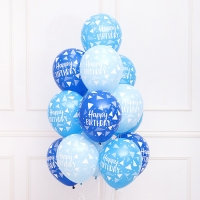 헬륨풍선 생일보이 트라이앵글