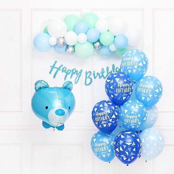 생일보이 생일파티 장식세트 [차량배달전용]