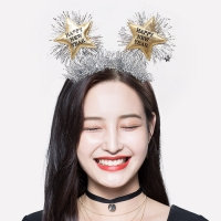해피뉴이어 머리띠