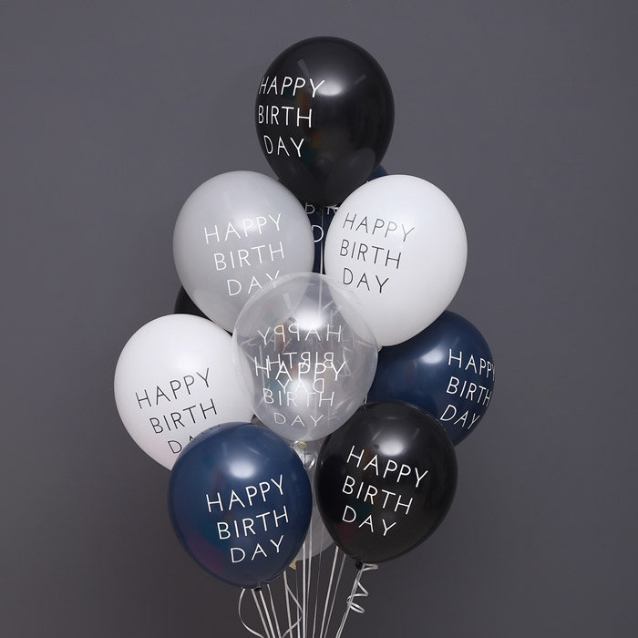 헬륨풍선 생일캐피탈레터 럭셔리혼합