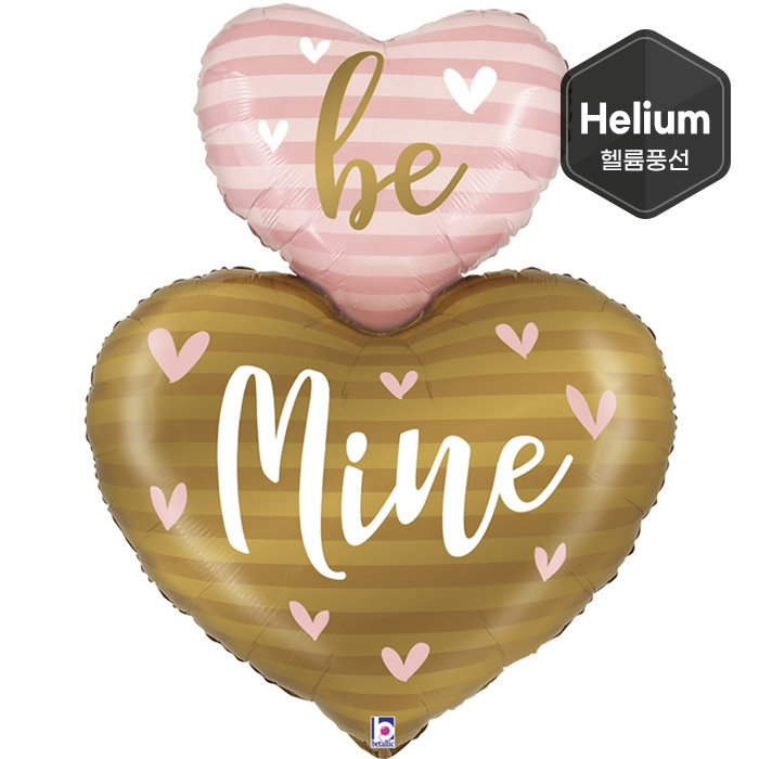 [GRABO] 은박헬륨 be mine 더블하트 42인치