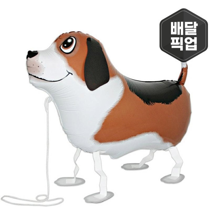 [GRABO] 헬륨 워킹벌룬 바비독 [차량배달/매장픽업]