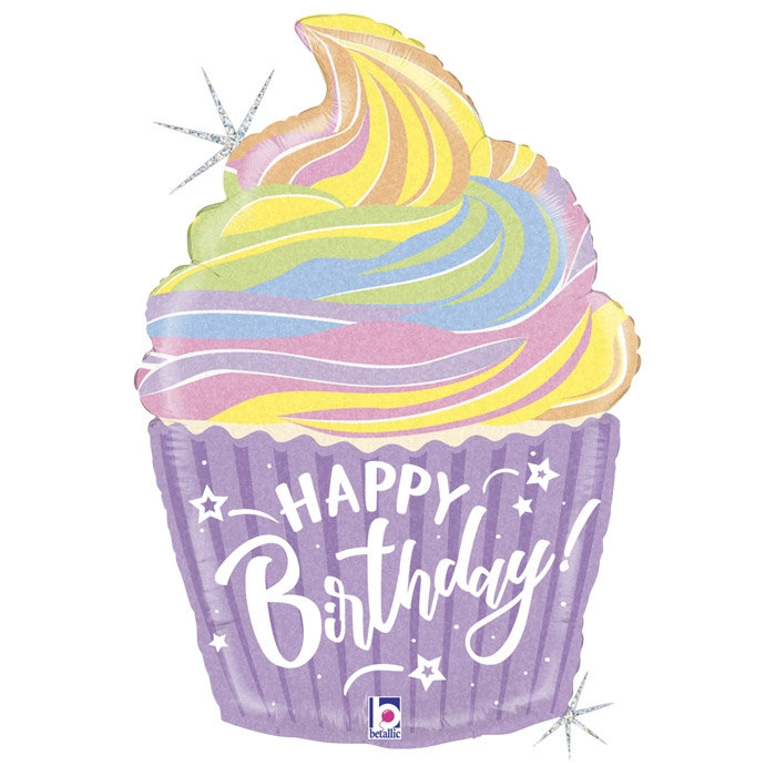 [GRABO] 은박 파스텔생일컵케익 27인치