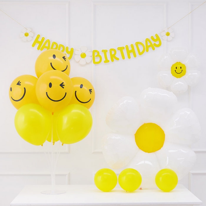 풍선스탠드 생일패키지 [스마일데이지]