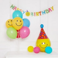 풍선스탠드 생일패키지 [스마일파티햇]