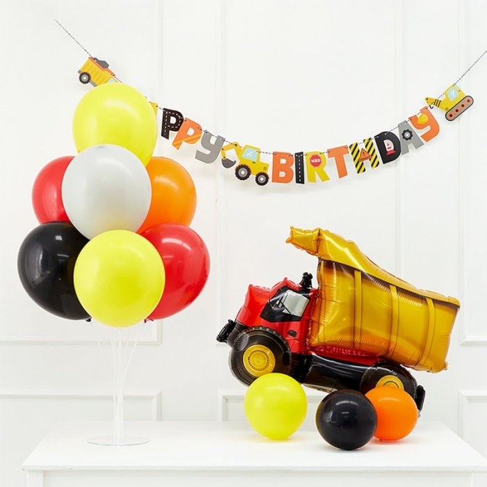 풍선스탠드 생일패키지 [덤프트럭]