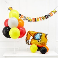 풍선스탠드 생일패키지 [포크레인]