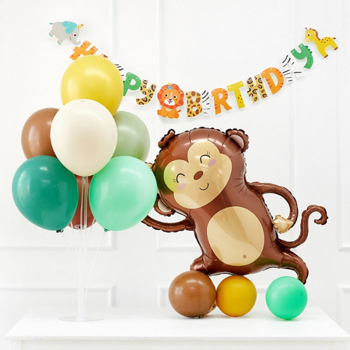 풍선스탠드 생일패키지 [정글몽키]