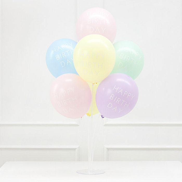 풍선스탠드세트 [파스텔 생일캐피탈레터]