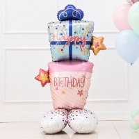 [GRABO] 은박 스탠딩에어벌룬 생일선물 119cm