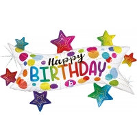 [GRABO] 은박 생일스타배너 37인치