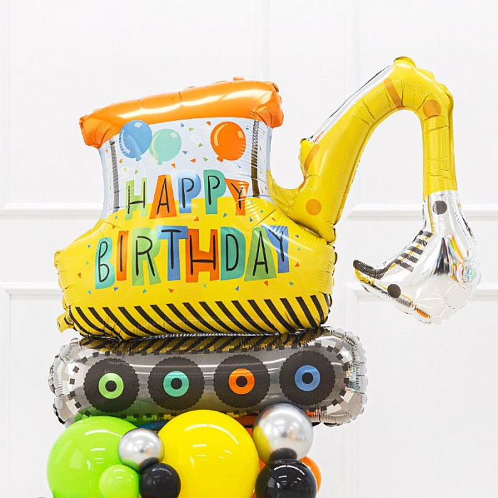 [GRABO] 은박 생일포크레인 31인치