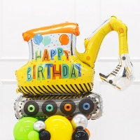 [GRABO] 은박 생일포크레인 31인치