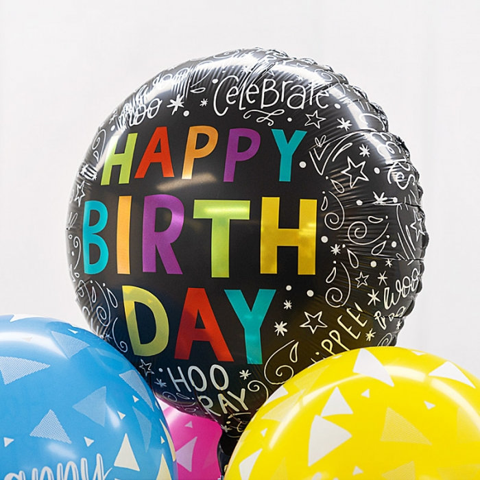 [GRABO] 은박 생일두들스 18인치