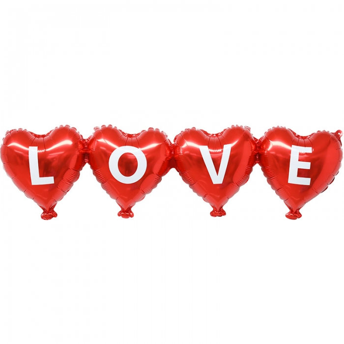 미니은박하트가랜드 LOVE