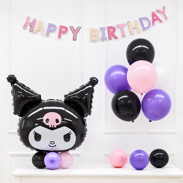 풍선스탠드 생일패키지 [쿠로미]