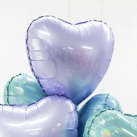 [GRABO] 은박하트 샤틴라일락 18인치