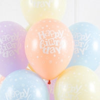 [셈퍼텍스] 30cm 생일 파스텔페스티벌 [12입]